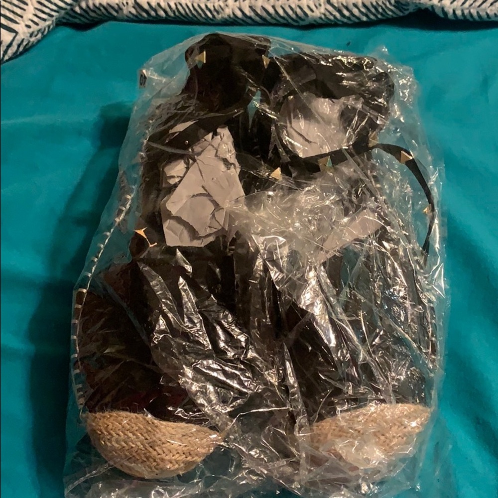 Women’s Size 8.5 Black Sandals (NEW) - Picture 5 of 5
